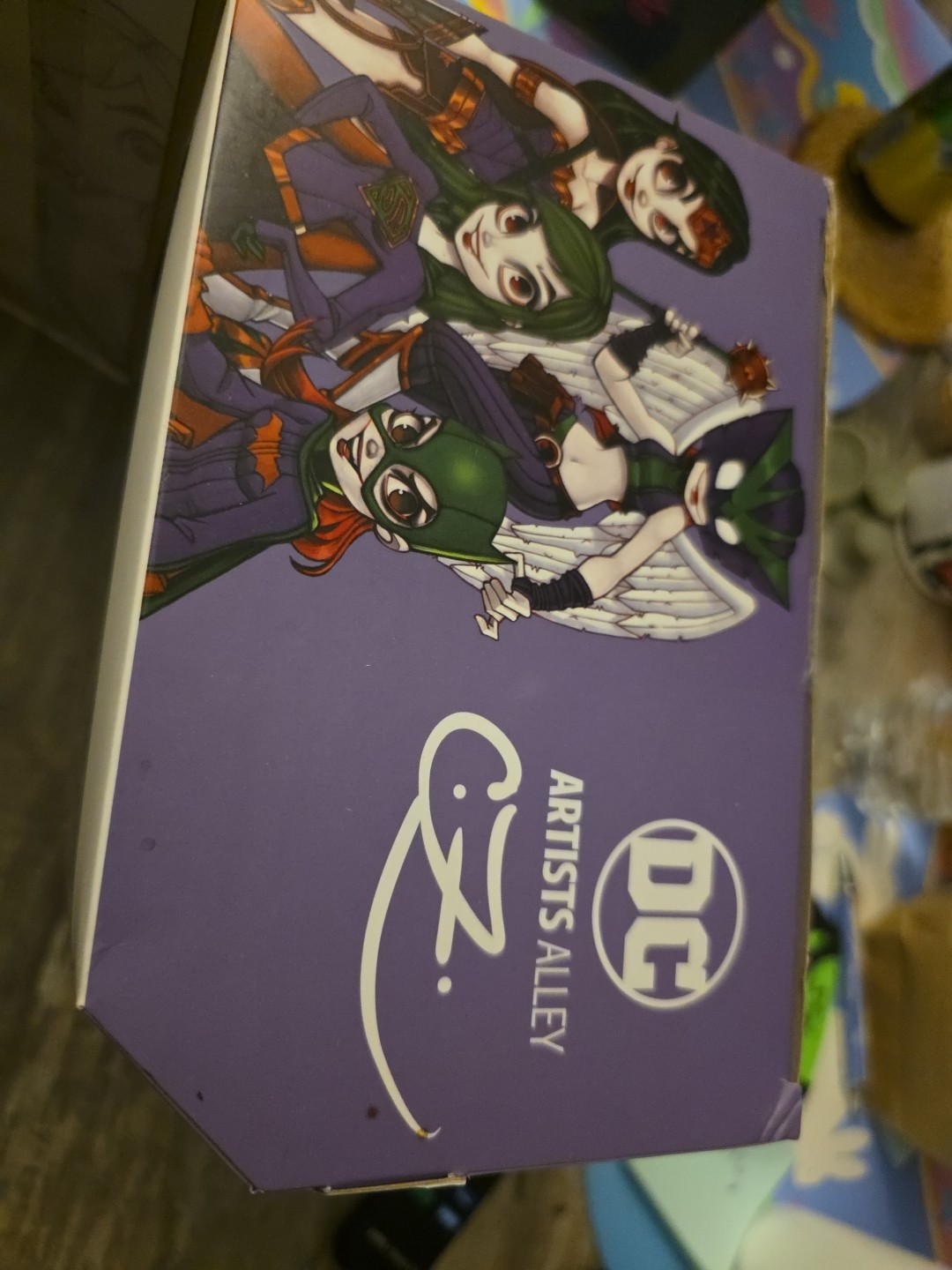 DC Artists Alley Chrissie Zullo 7" Vinyl Figure Gamestop Sealed