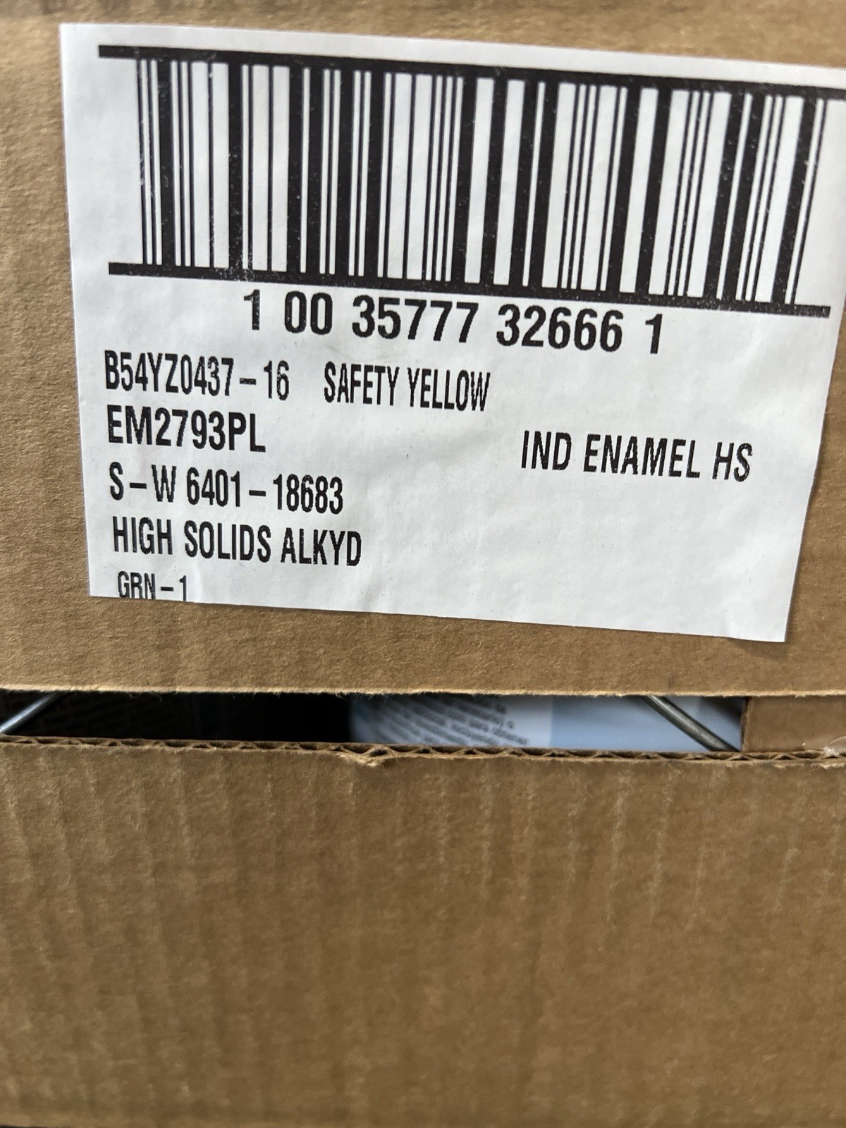 Sherwin Williams Protective & Marine Industrial Polyurethane Gloss Safety Yellow