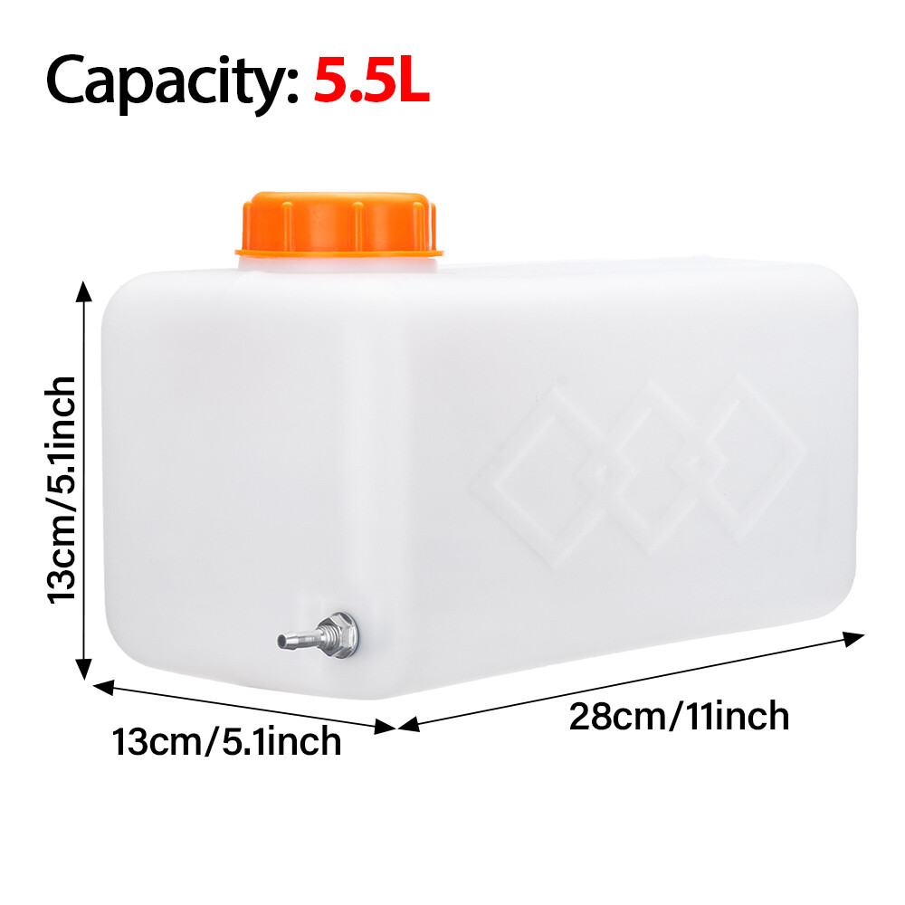 5.5L Fuel Tank Plastic Tank Oil Gasoline Air Diesel Parking Heater For Car Truck