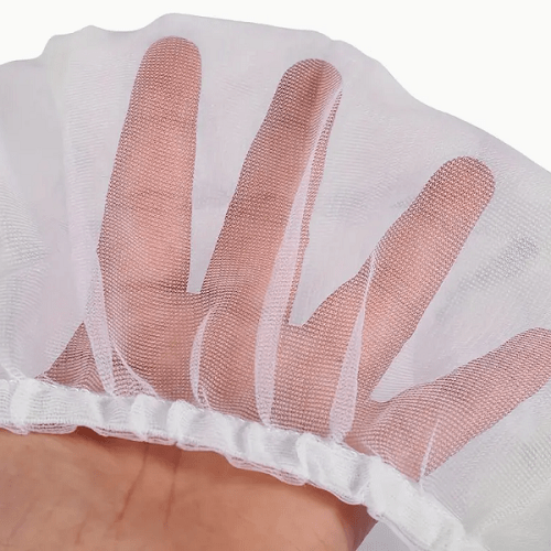 2PCS Nylon Pet Bird Cage Cover Seed Catcher Shell Skirt Guard Mesh Net Mesh