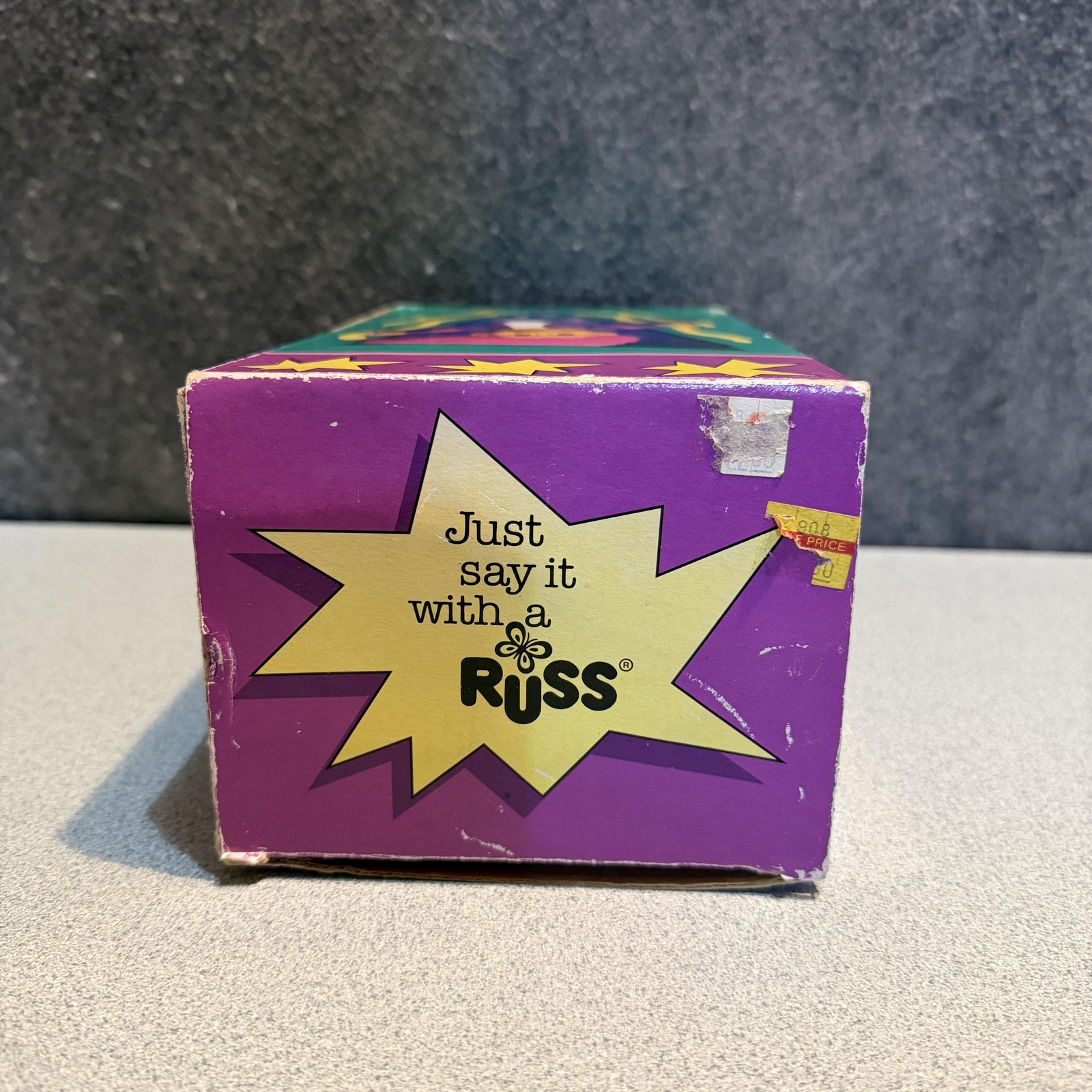 Vintage Russ Berrie Turn 'N Twist Battery Operated Skateboarding Troll 8080