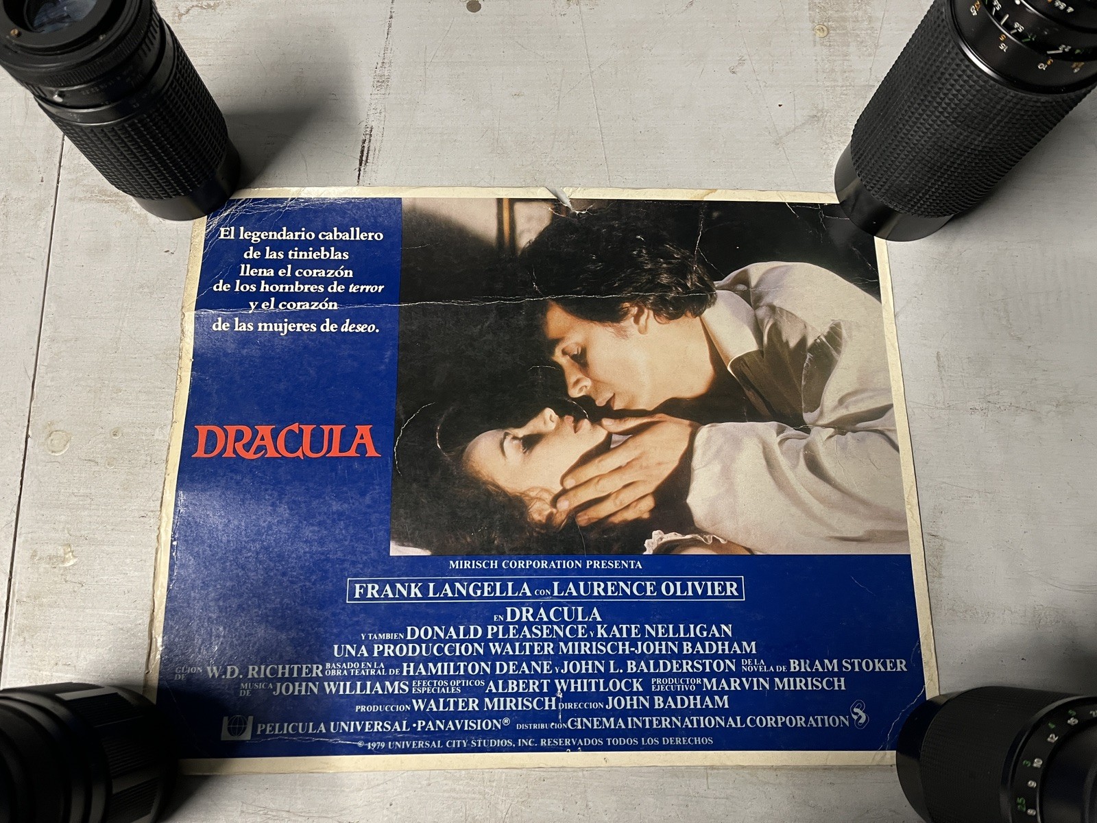 Lot Of 6 Horror Lobby Card Posters Friday The 13th Audrey Rose Psycho Dracula