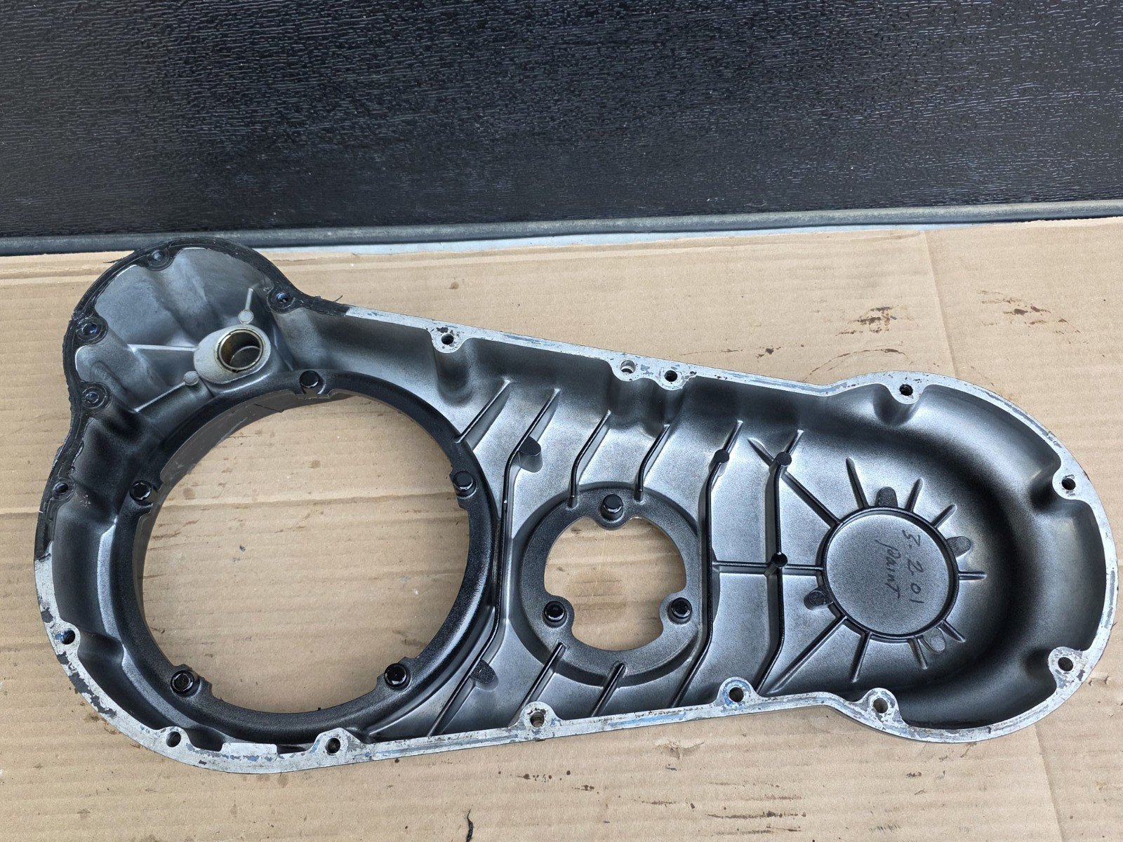 2002 & 2003 Indian Gilroy Scout Engine Outer Primary Clutch Housing Cover Black