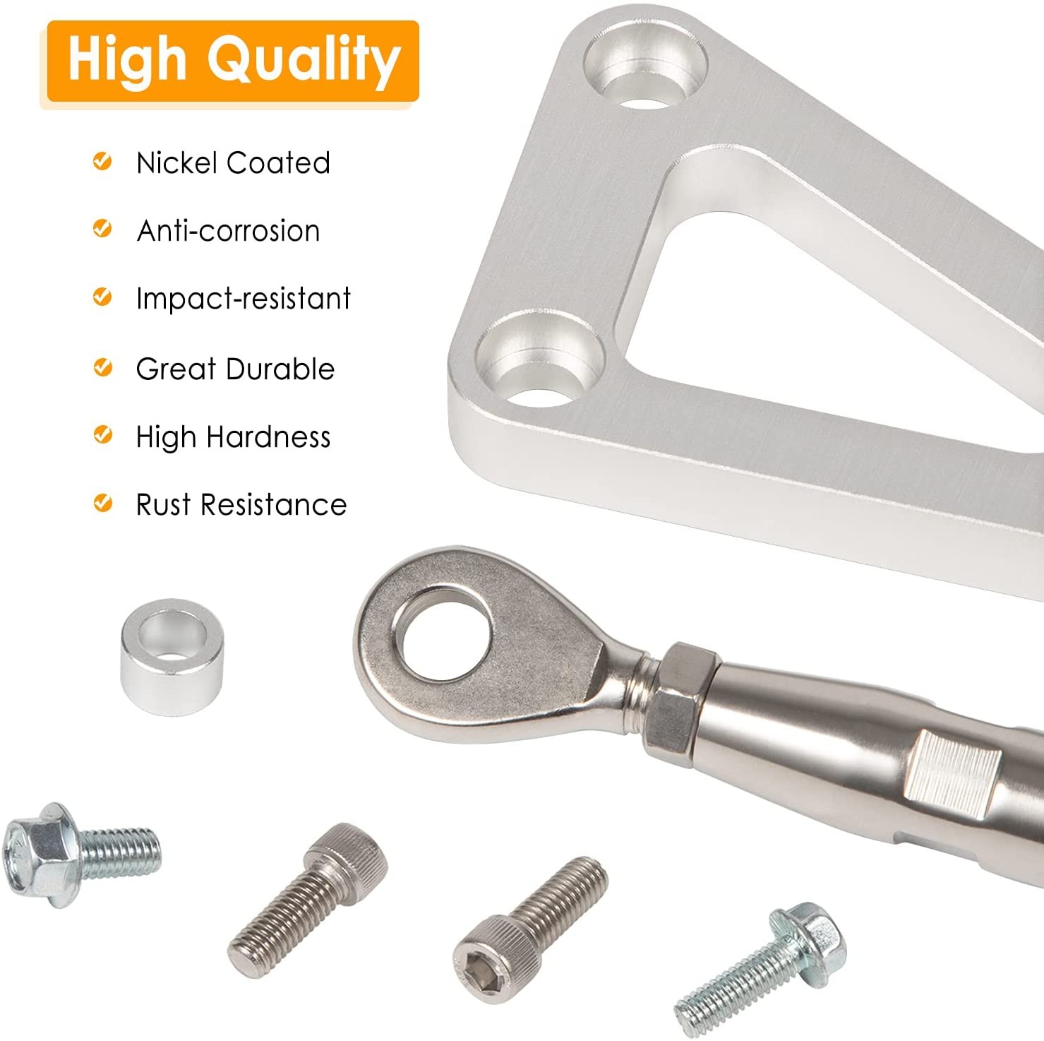 551411 Alternator Bracket for Small Block Chevy 305, Cylinder Water Carburetor