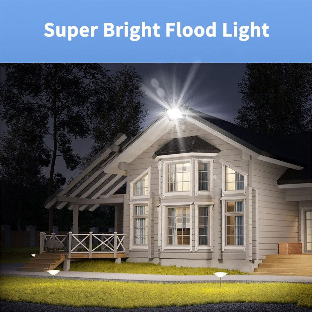 4pcs 100W LED Flood Light Outdoor Garden Lamp Yard Security Landscape Spotlight