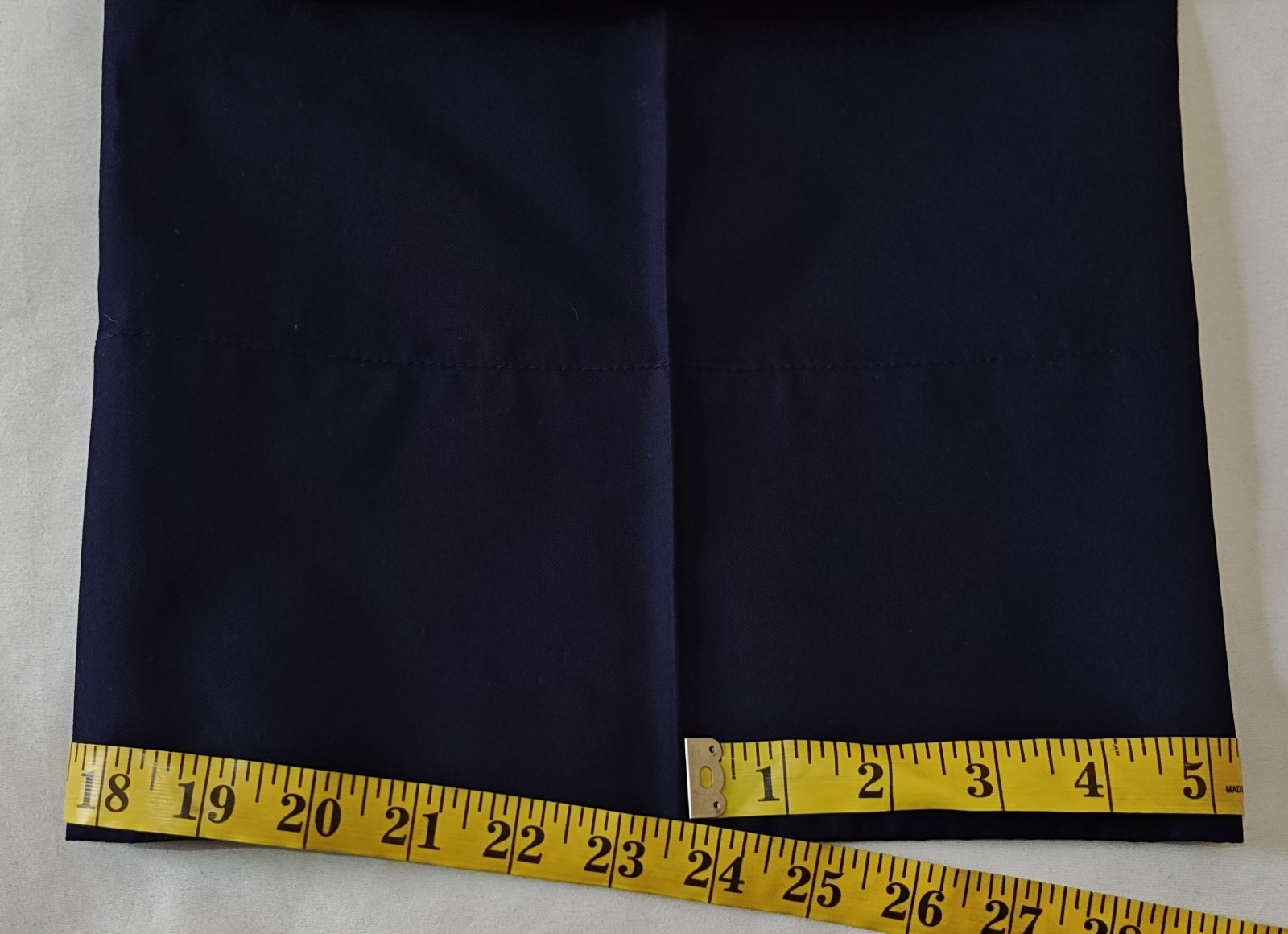 GAP x Sandy Liang Mid Rise Bow-Back Navy Blue Khakis, LTD ED - Women’s Size 10