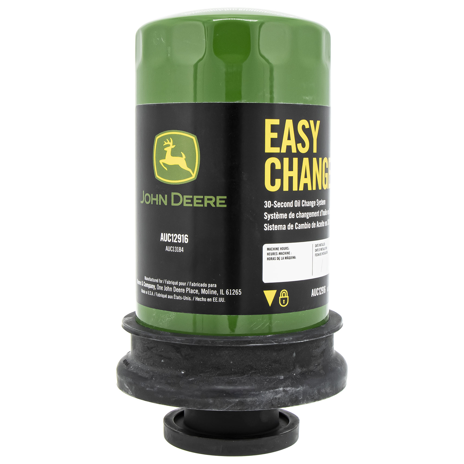 John Deere 2-PACK Easy Change 30-Second Oil Change System - AUC12916