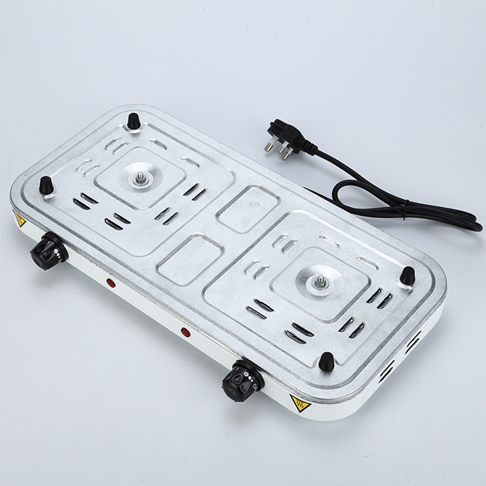 Portable Electric Double Burner Hot Plate Kitchen Cooktop Cooking Stove 2000W