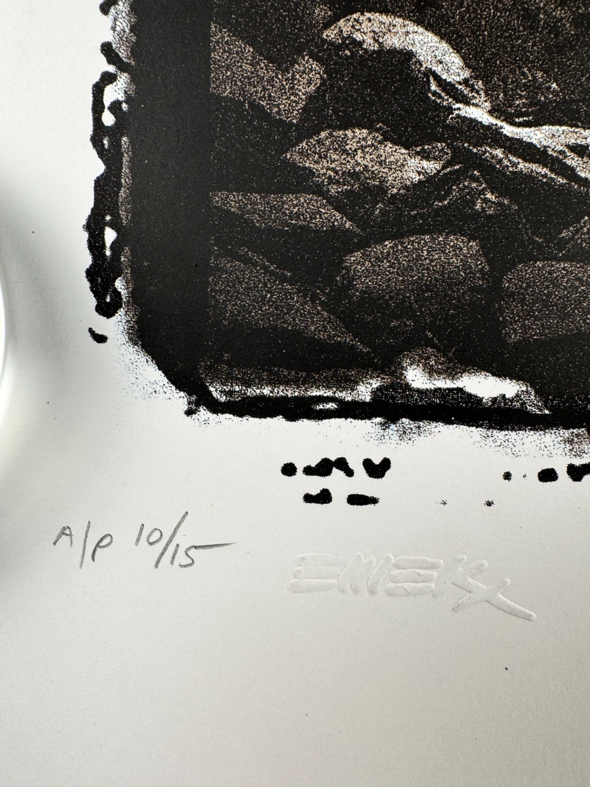 Bon Iver 2012 Emek Santa Barbara Signed Screenprint Concert Poster AP