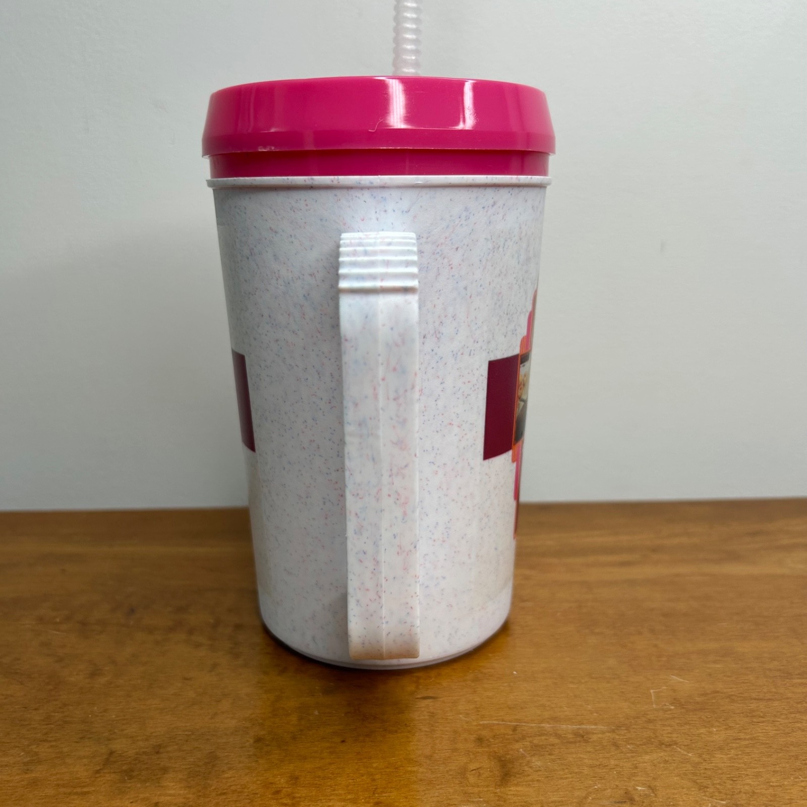 Dunkin' Donuts Vintage Thermo Travel Coffee Tumbler Mug Time to Make Donuts Fred