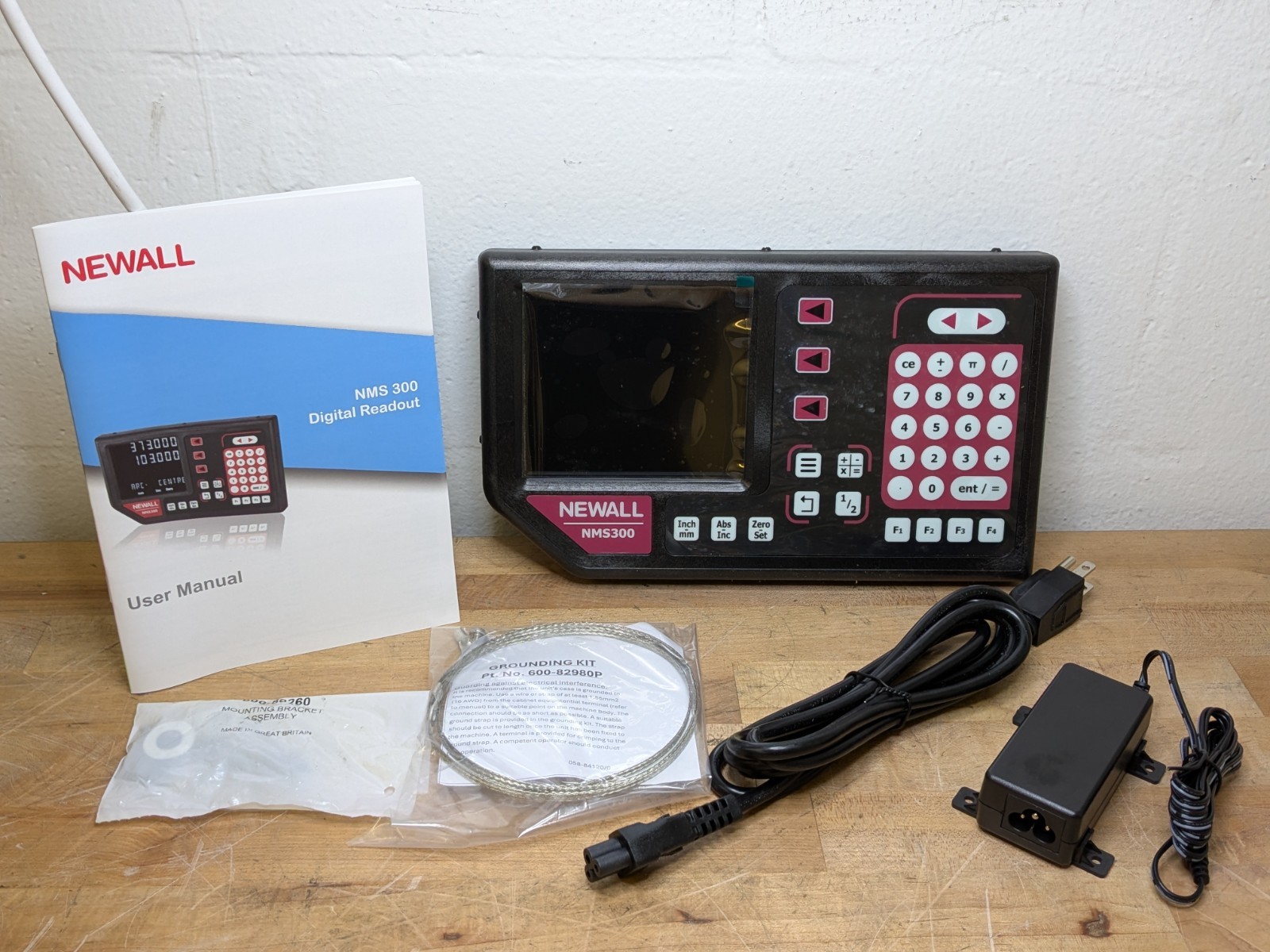 Newall NMS300 Digital Readout 2-Axis DRO Display Kit NMS30200S001