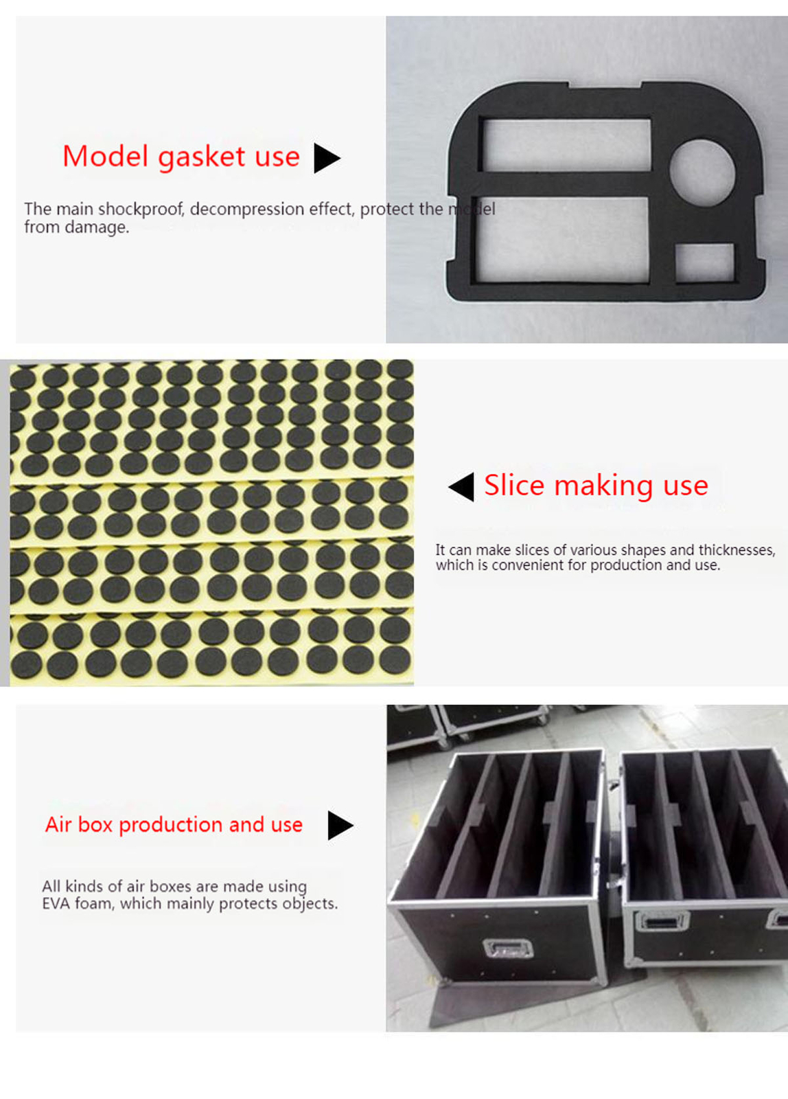 3M Eva Foam Adhesive Tape Single Sided 1, 2, 3, 5mm Thick Black Shockproof seal