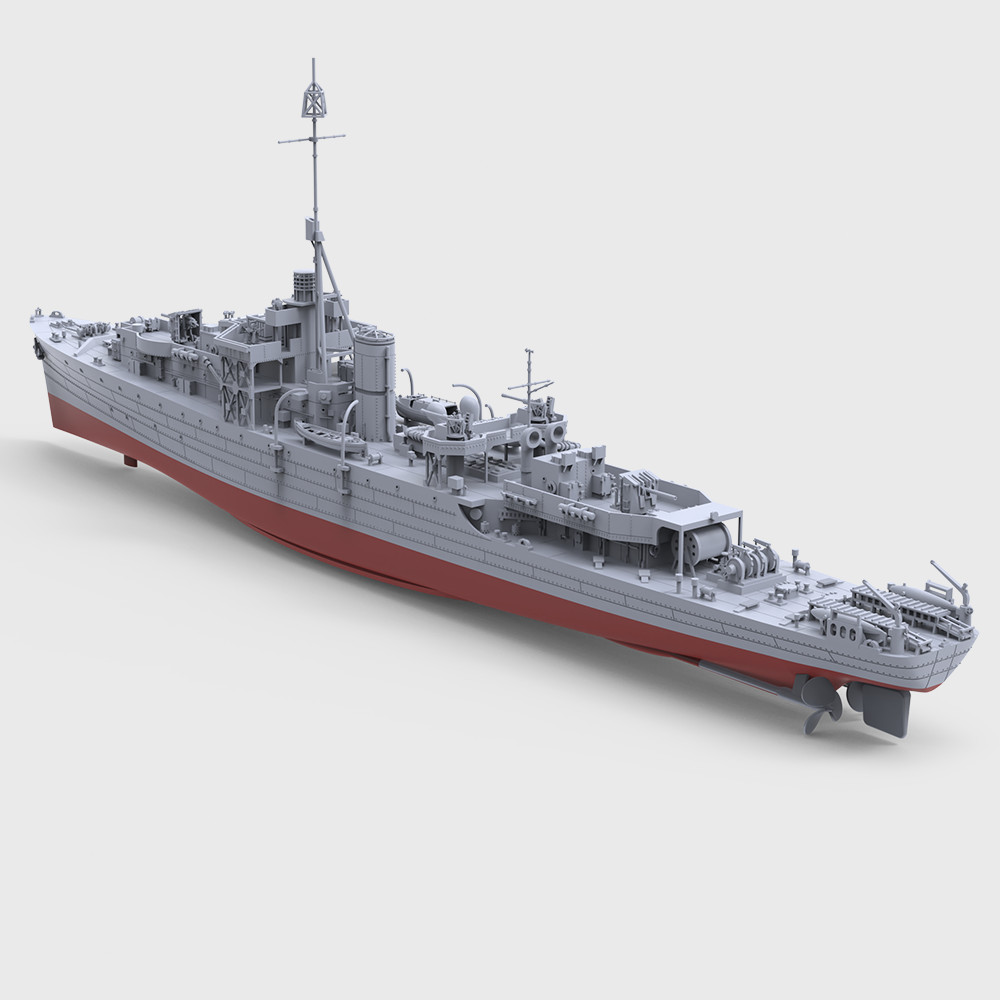 SSMODEL 1/72 HMS River Class Spey K246 Frigate