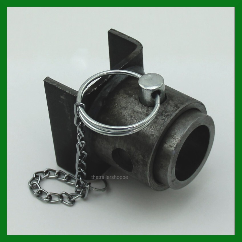 Universal Weld on Pipe Mount Swivel Assembly for Trailer Jacks