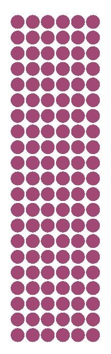3/8" Plum Round Vinyl Color Code Inventory Label Dot Stickers