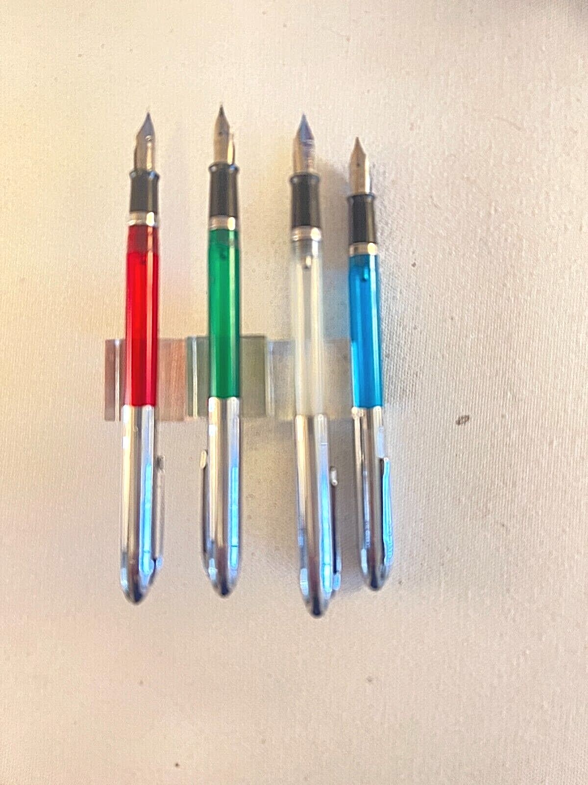 One 1960s Demo Sheaffer cartridge fountain pen with FINE or MED nib Choose color