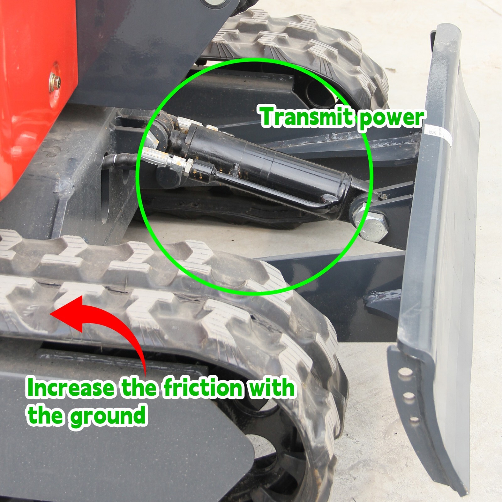 Mini Skid Steer Loader13.5 hp Hydraulic System Electric Start 2025 New For Sale