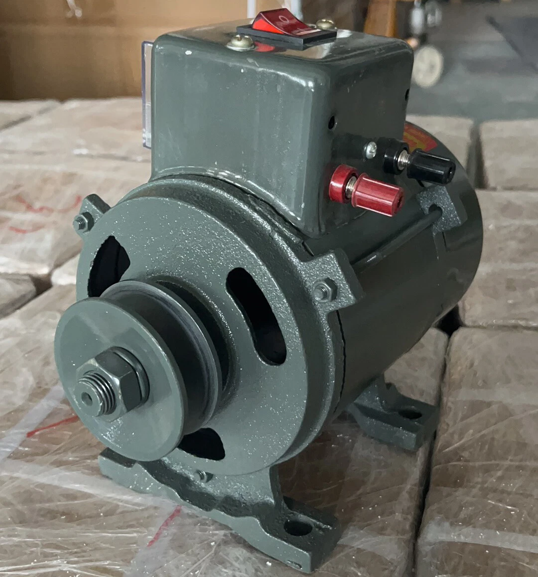 Home Lighting Permanent Magnet Generator Brushless Belt Diesel Engine 7000W