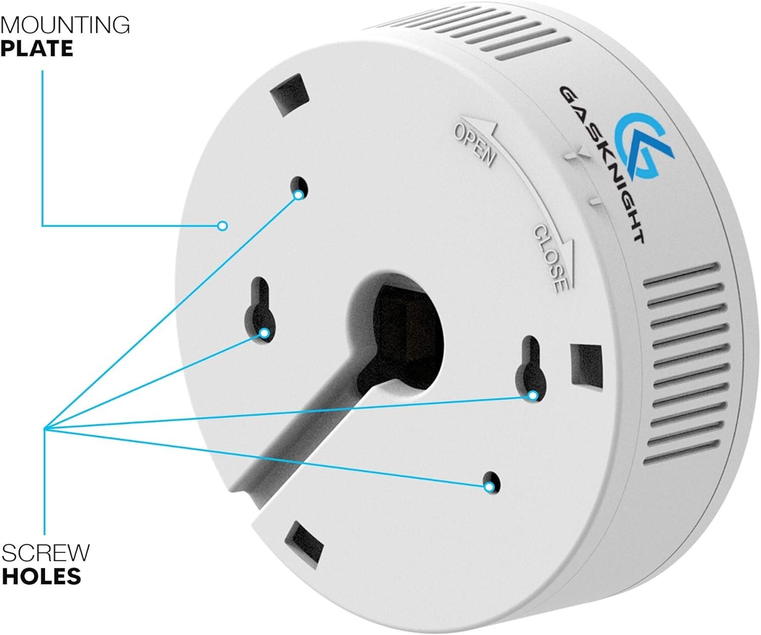 GasKnight 2.0 Natural Gas Detector & Propane Detector w LCD Display NEW