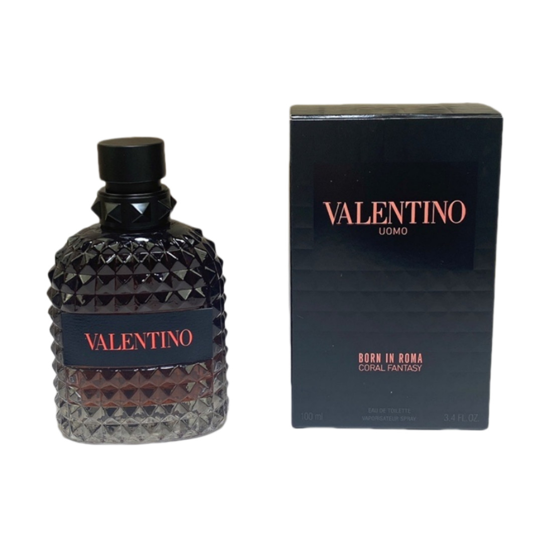 Valentino Uomo Born In Roma Coral Fantasy 3.4 oz EDT Cologne New In Box