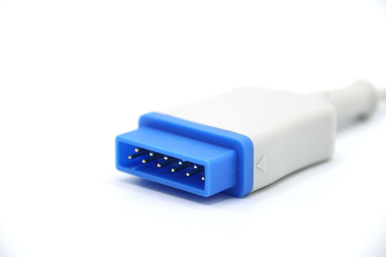 GE Marquette Accessories Bundle - Cuff, Hose, SpO2, ECG, Temperature - USA