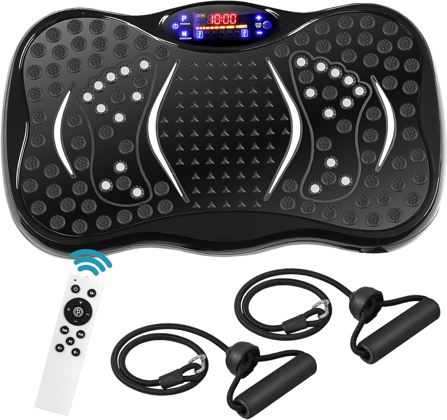 Mini Vibration Plate Machine with Remote Control Home Workout Platform