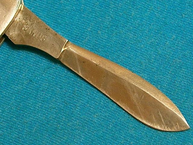 RARE ANTIQUE GRC GOLDEN RULE FOLDING DRS DOCTORS SURGICAL SCALPEL KNIFE VINTAGE