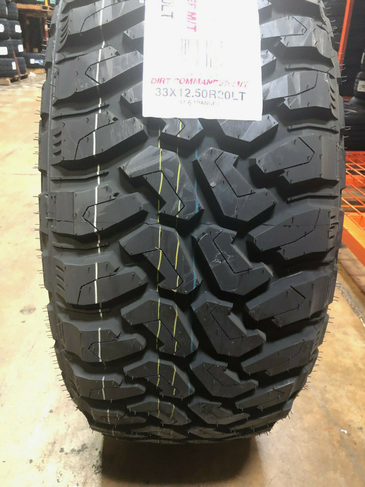 4 NEW 33x12.50R20 Centennial Dirt Commander M/T 12 PLY Mud Tires 33 12.50 20 R20