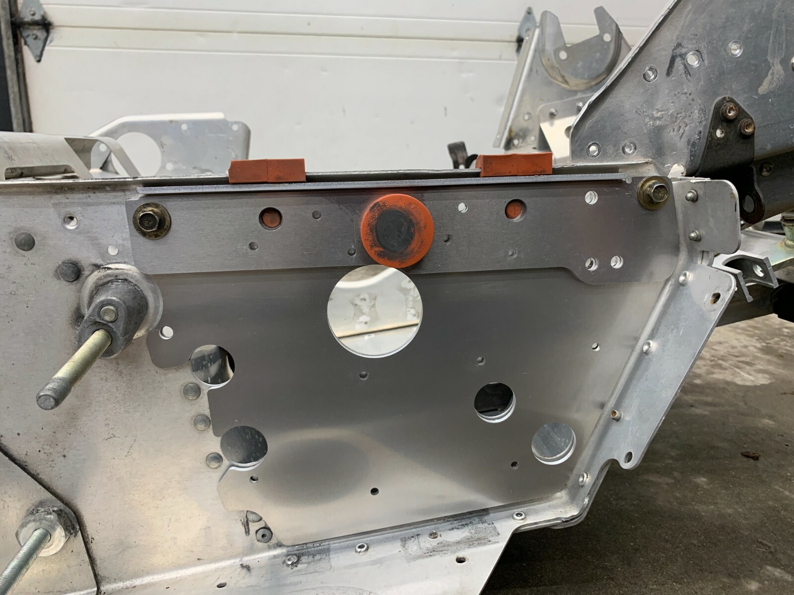 Jay Favel SkiDoo Rev Nun Bulkhead Brace Kit Ski-Doo Braces 6 Pieces SS Hardware