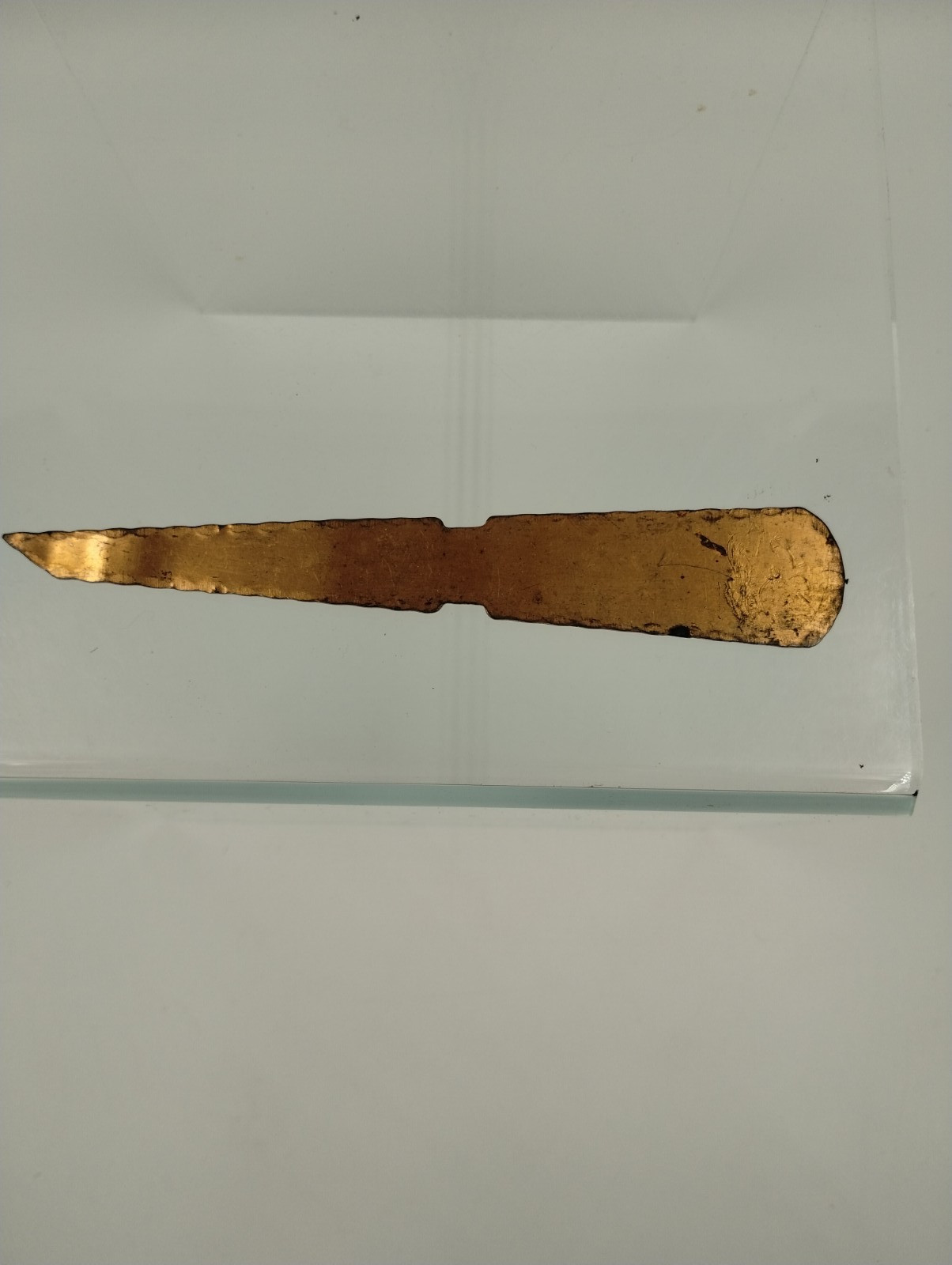 Vintage Souvenir Native American Chief Copper Hand Hammered Letter Opener