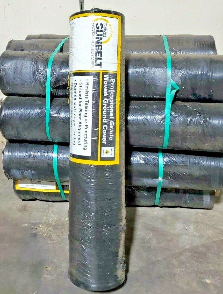 DeWitt Woven Ground Cover Landscape Fabric SUNBELT 4'x300' 3.2 OUNCE