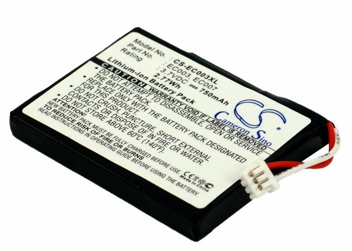 750mAh Battery For Apple iPOD Mini M9802;P/N:EC003,EC007,Mini 6GB M9803