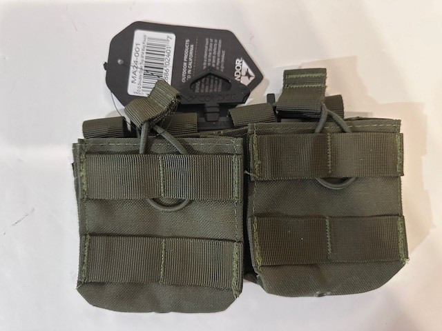 Condor Double M14 Open-Top Mag Pouch MA24-001 Olive Drab