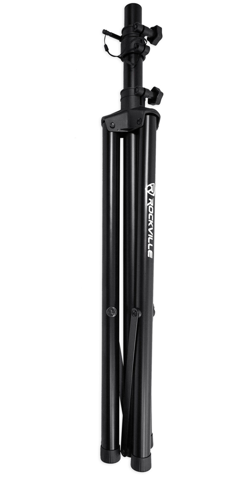 Rockville RVES05 Black Heavy Duty Tripod Pole-Mount DJ PA Speaker Stand