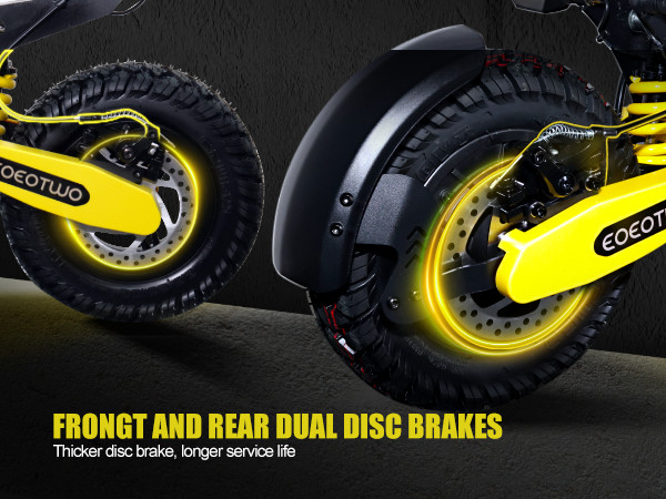 1200W Electric Scooter for Adult 48V13AH 28MPH 11'' Off-road Commuting E-Scooter