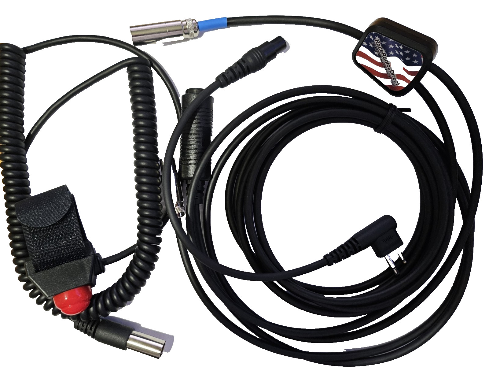 IMSA CAR HARNESS[6'LONG] W/MOTOROLA JUMPER W/PTT