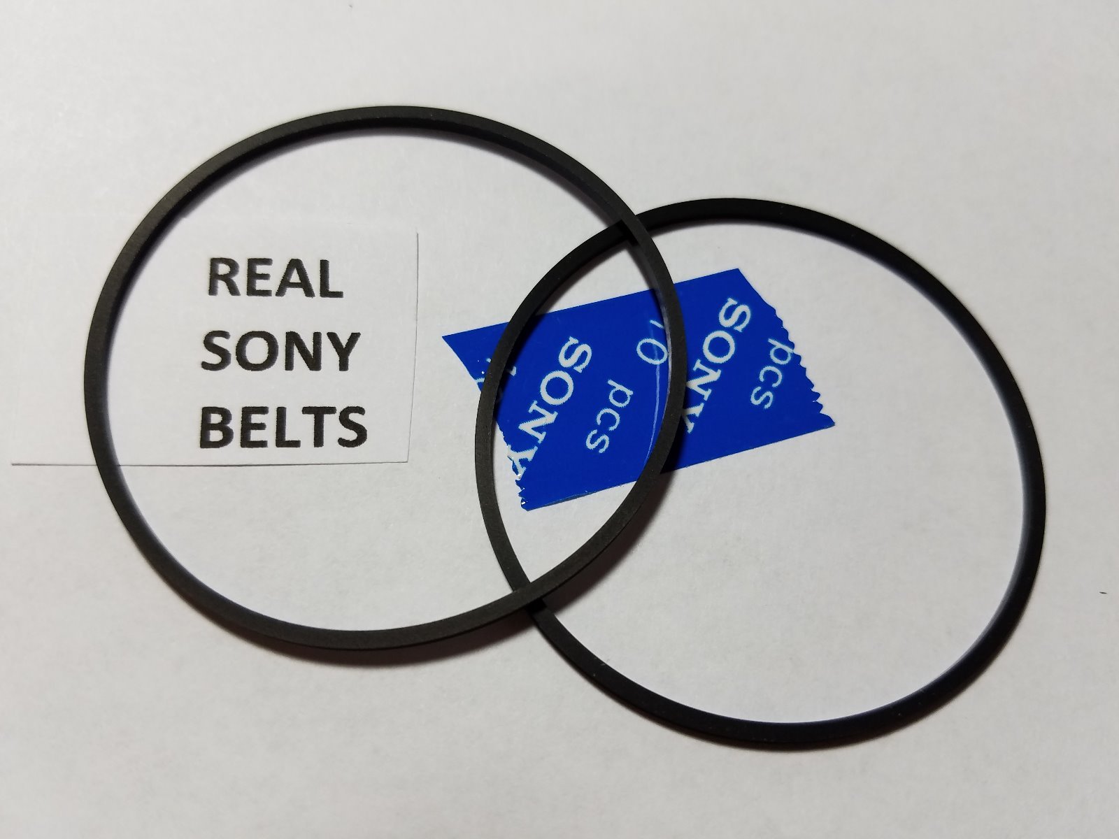 SONY 300 CD Player REAL SONY Brand (2) Belts CDP-CX300 CDP-CX355 see more models