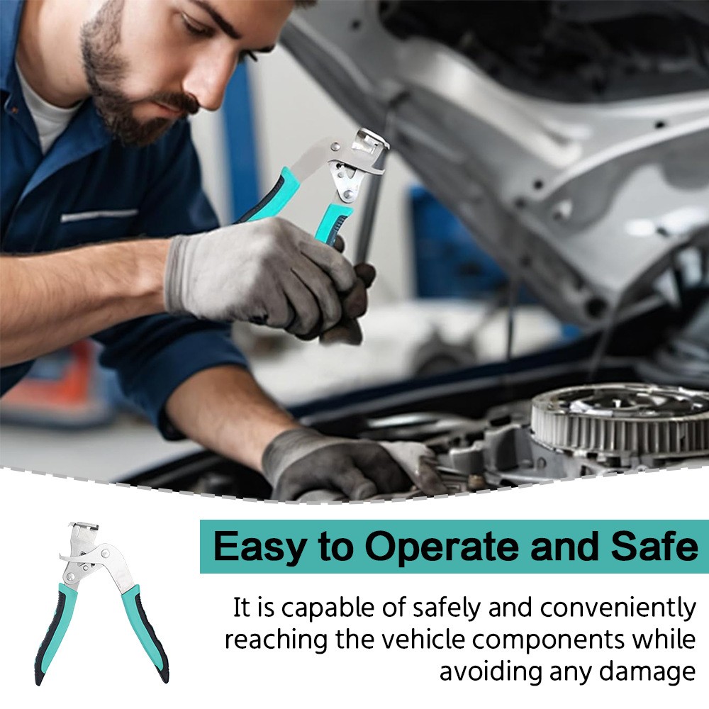 Car Clip Removal Pliers Trim Door Panel Fastener Remover Lever Disassembly Tool