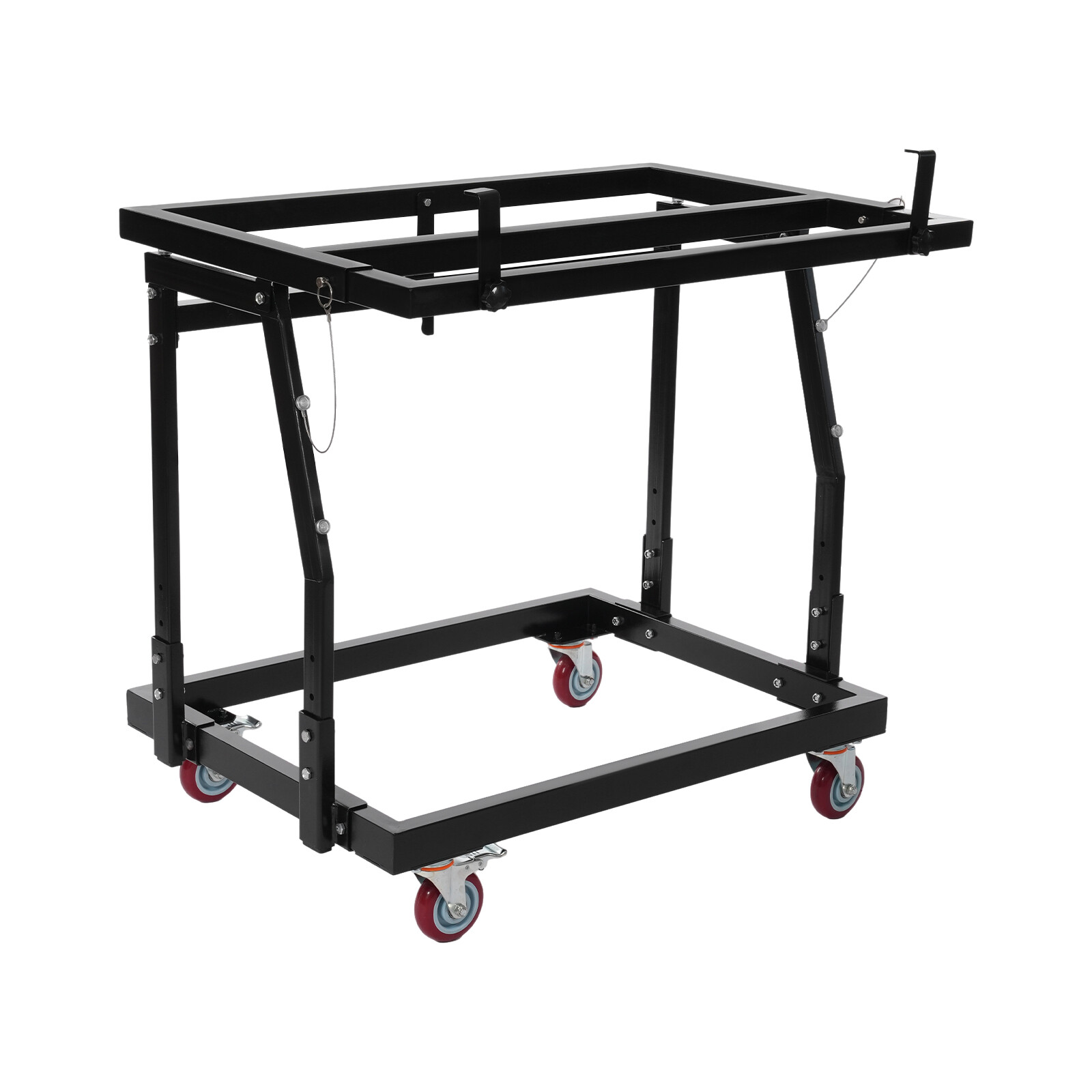 1000lbs Plywood Panel Dolly Trolley Truck 4 Swivel Wheels Tilting Panel Carts