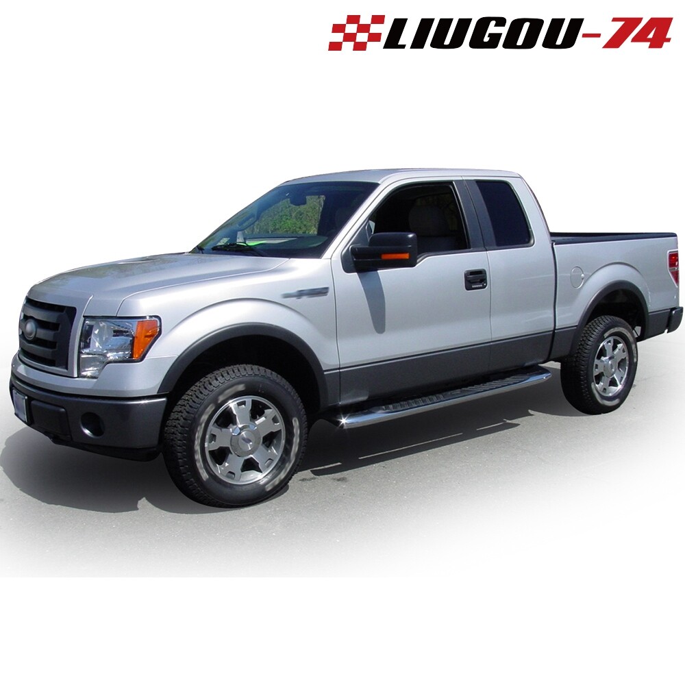 Fit For 2009-2014 Ford F150 Factory Style Front Rear Fender Flares Black USA