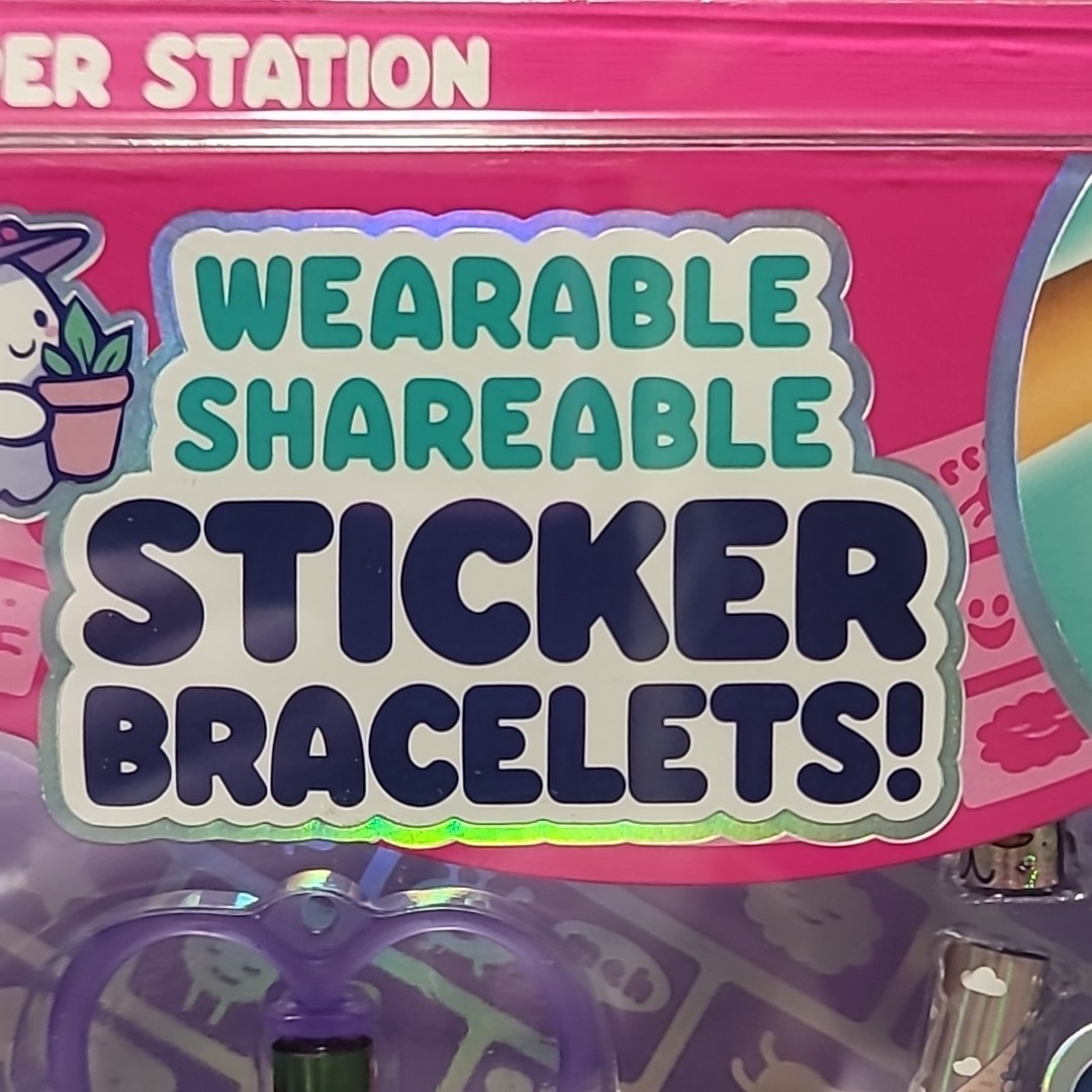 Sticki Rolls Series 2 Wearable Sharable Sticker Bracelets 350 Stickers-Sealed
