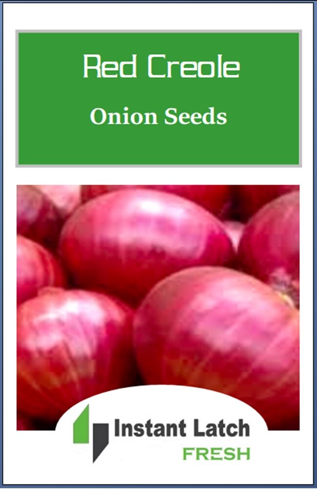 Red Creole Onion Seeds | NON-GMO | Heirloom | Fresh Garden Seeds