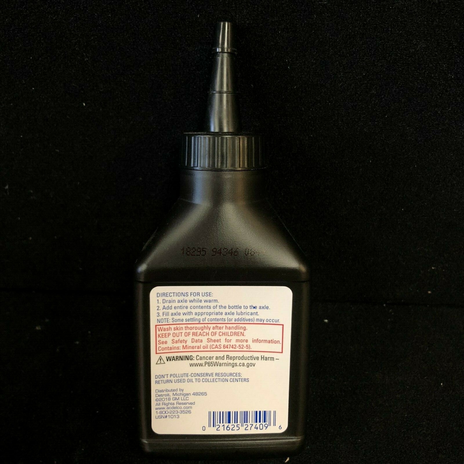 G.M. LIMITED SLIP ADDITIVE PT # 88900330 (10-4003) (REPLACEMENT FOR 1052358)