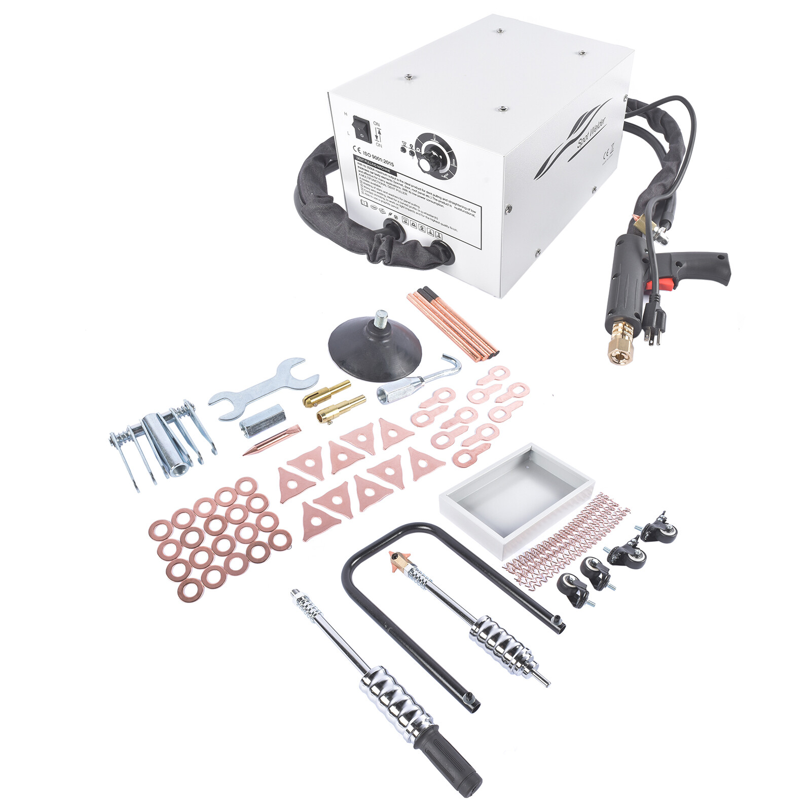 Dent Puller Spot Welder Welding Machine 4.5KVA Car Body Repair Kit 110V 7 Modes