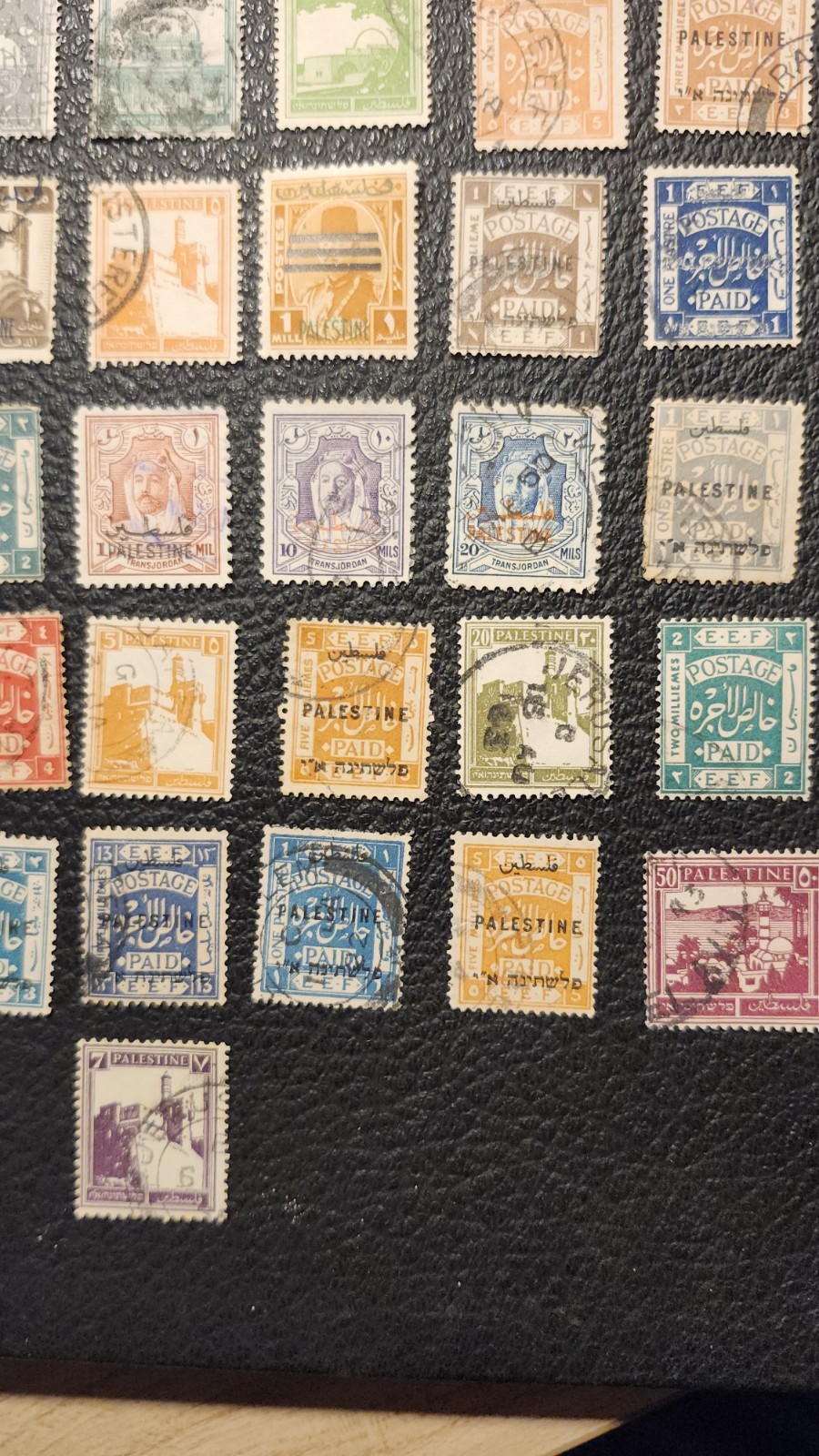 Palestine EEF Overprint / Others 43 Mint Stamps Lot