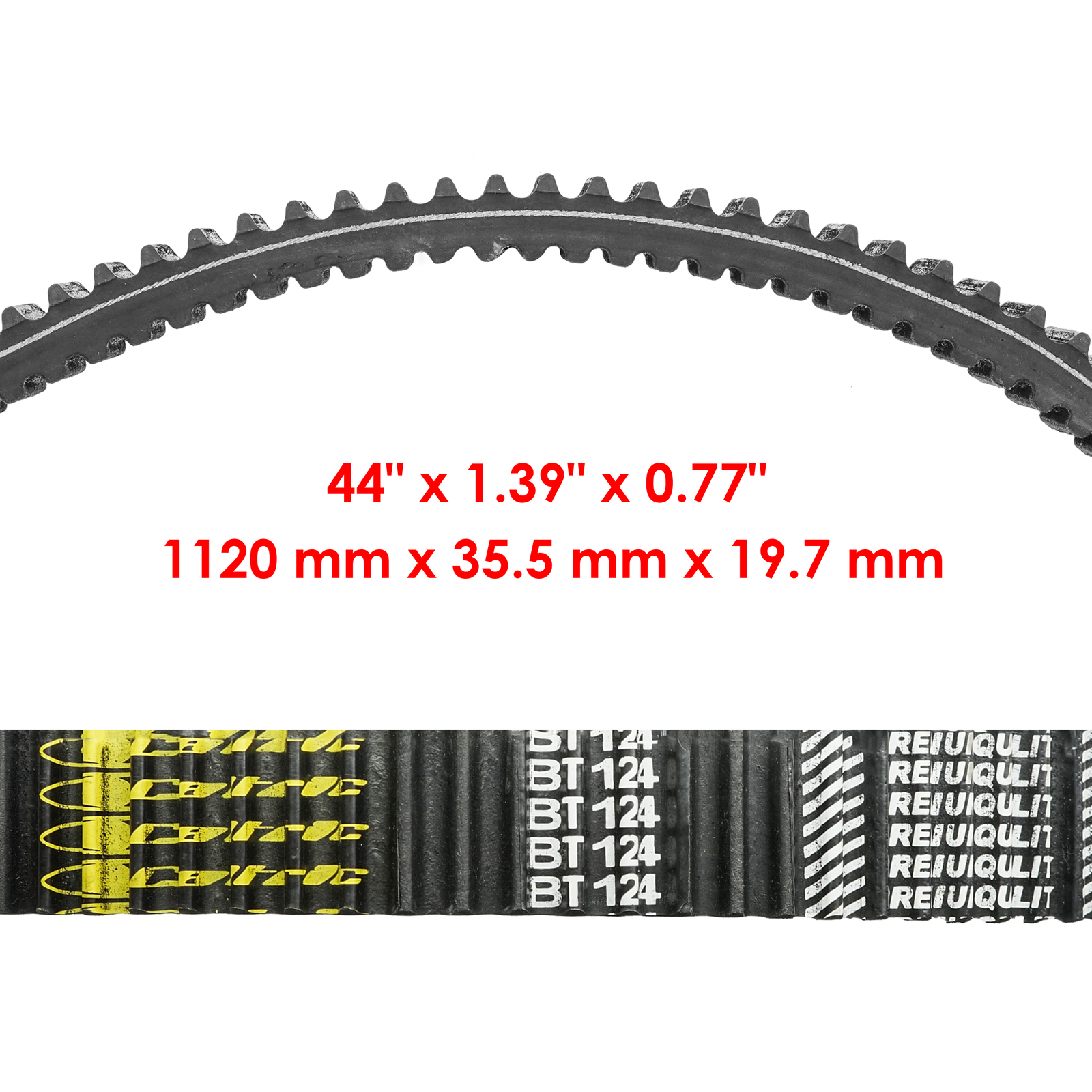 Primary Secondary Drive Clutch Aramid Belt for Can-Am Traxter / Max HD10 17-2019