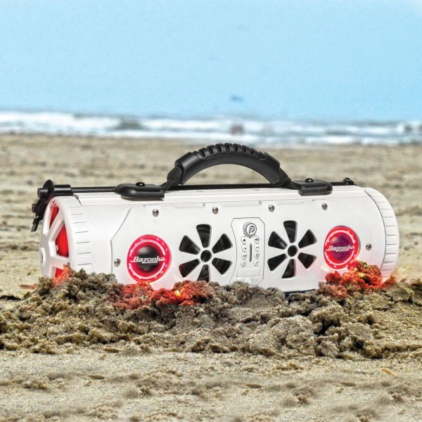 Bazooka G3 Party Bar MINI Bluetooth Speaker Waterproof 450W Max Soundbar White