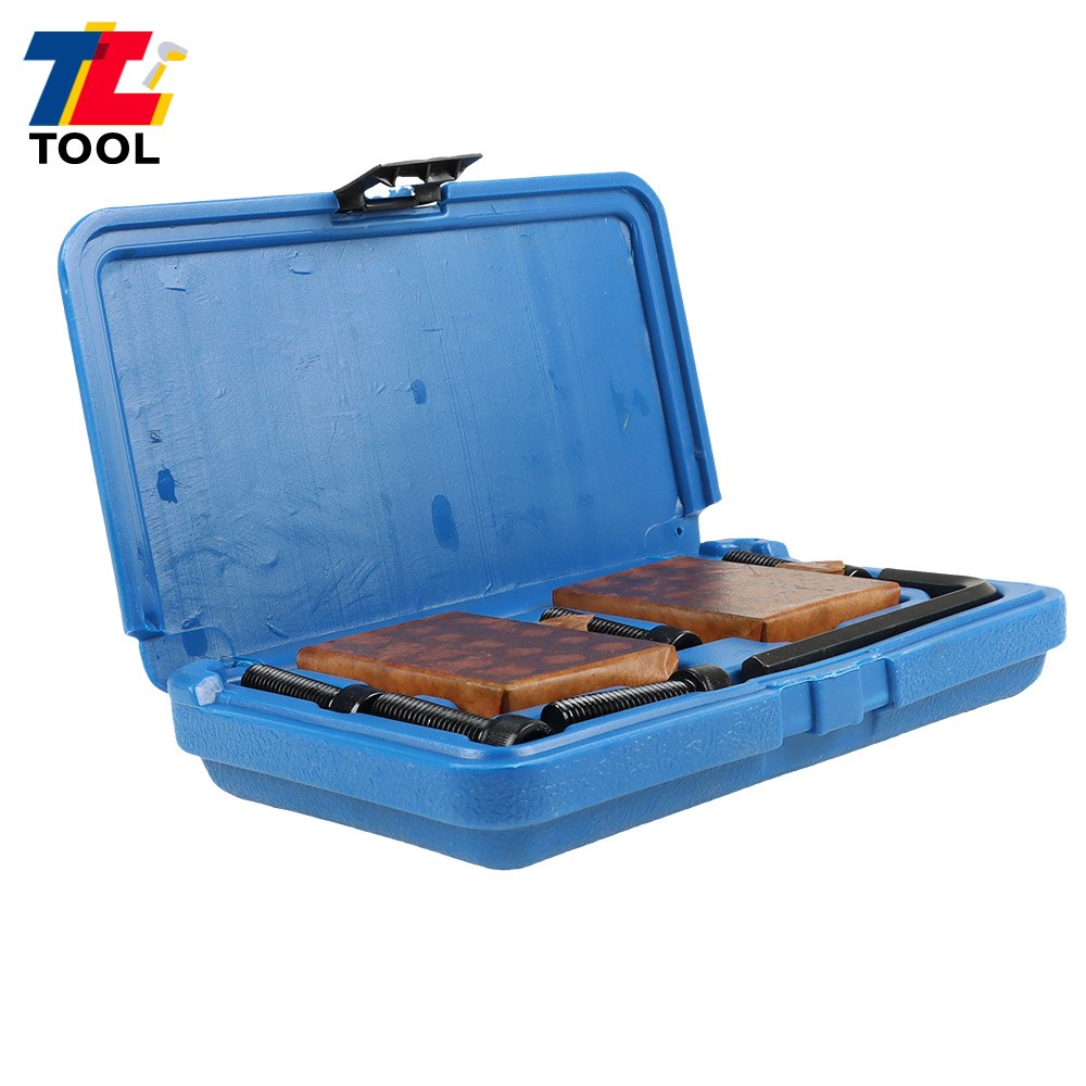 MATCHED PAIRS .0001" PRECISION 1-2-3 123 BLOCK SET With Screws HEX KEY 23 HOLES