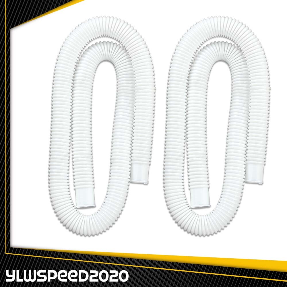 For Intex 1.25" Diameter Accessory Pool Pump Replacement Hose - 59" Long 2PCS