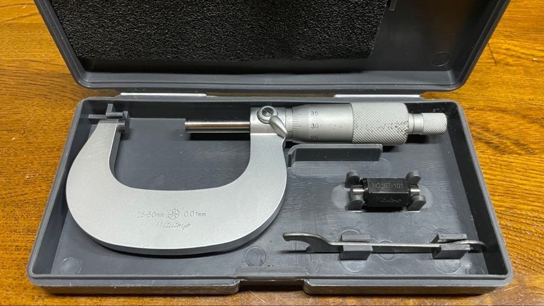 Mitutoyo Outside Micrometer 3pcs Set 0-75mm #62